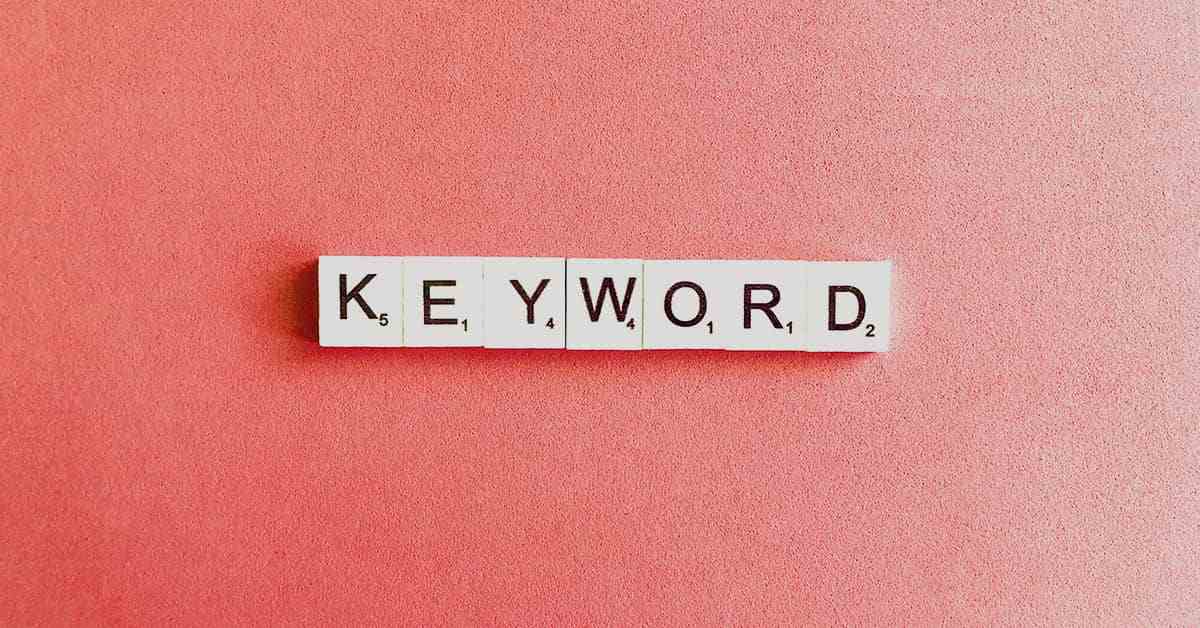 Use keywords in a proper sense