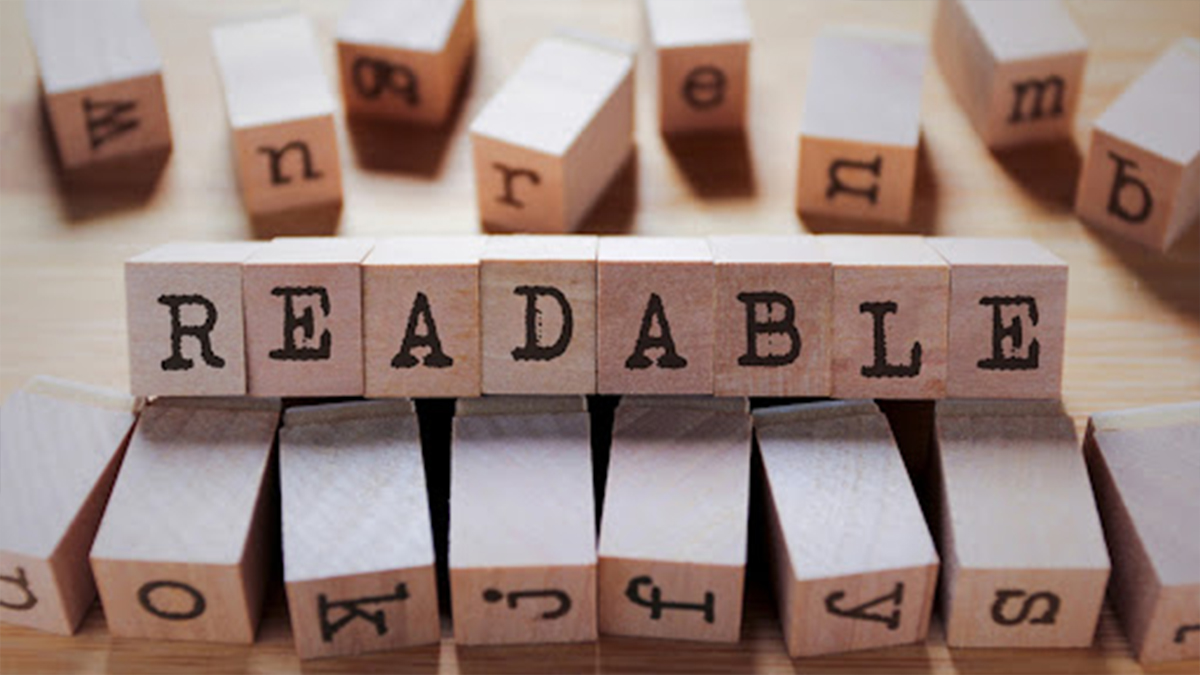 Focus On Readability - Graphic Design Tips For Businesses - Out Origin